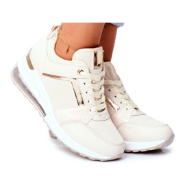 ADY Sneakers Sportive da Donna Beige Sparks