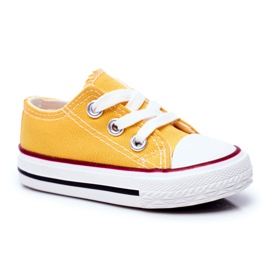 FRROCK Sneakers classiche da bambino Filemon gialle giallo