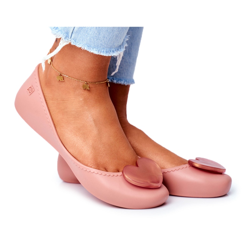Ballerine in gomma profumate da donna ZAXY Pink FF285052 rosa