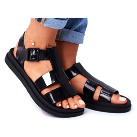 Sandali in gomma profumata da donna ZAXY Black FF285024 nero
