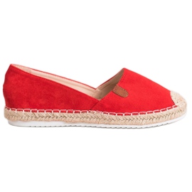 SHELOVET Espadrillas classiche rosso