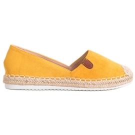 SHELOVET Espadrillas classiche giallo