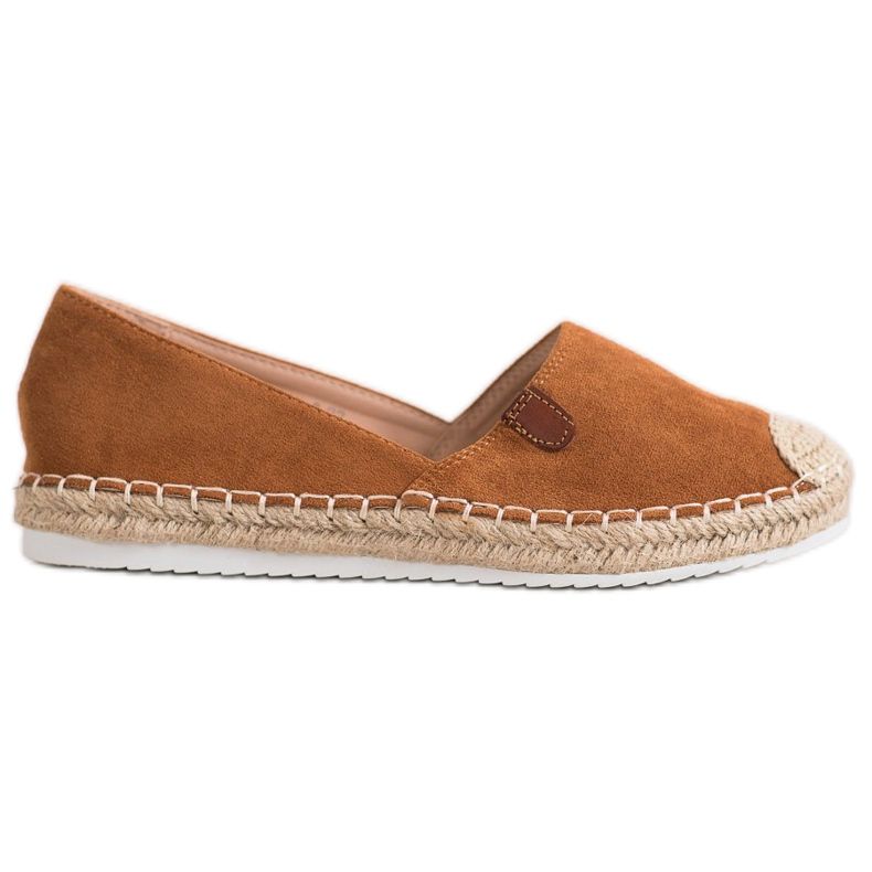 SHELOVET Espadrillas classiche marrone