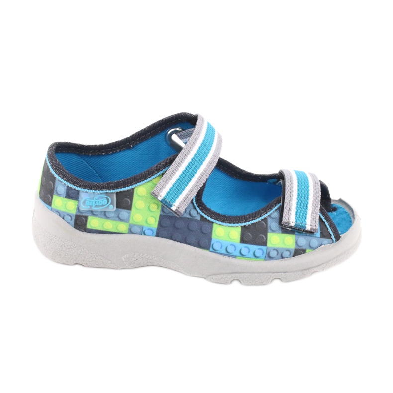 Scarpe per bambini Befado 969X152 blu grigio