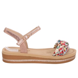 Sandali da donna champagne CK151P Champagne rosa