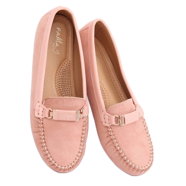 Mocassini rosa da donna FM3024 Pink Ii Quality