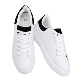 Sneakers da donna bianche LA85P Nere bianco