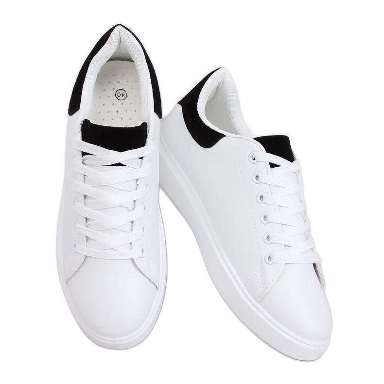Sneakers da donna bianche LA85P Nere bianca