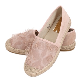 Rosa BB29 Espadrillas rosa da donna