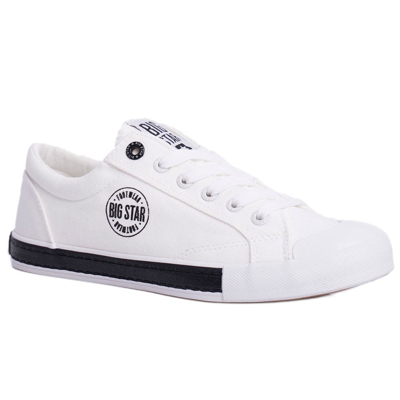 Sneakers Donna Big Star Bianche FF274228 bianca nero