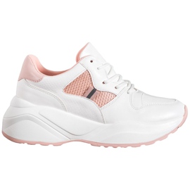 Weide Scarpe da ginnastica bianche chiare bianca
