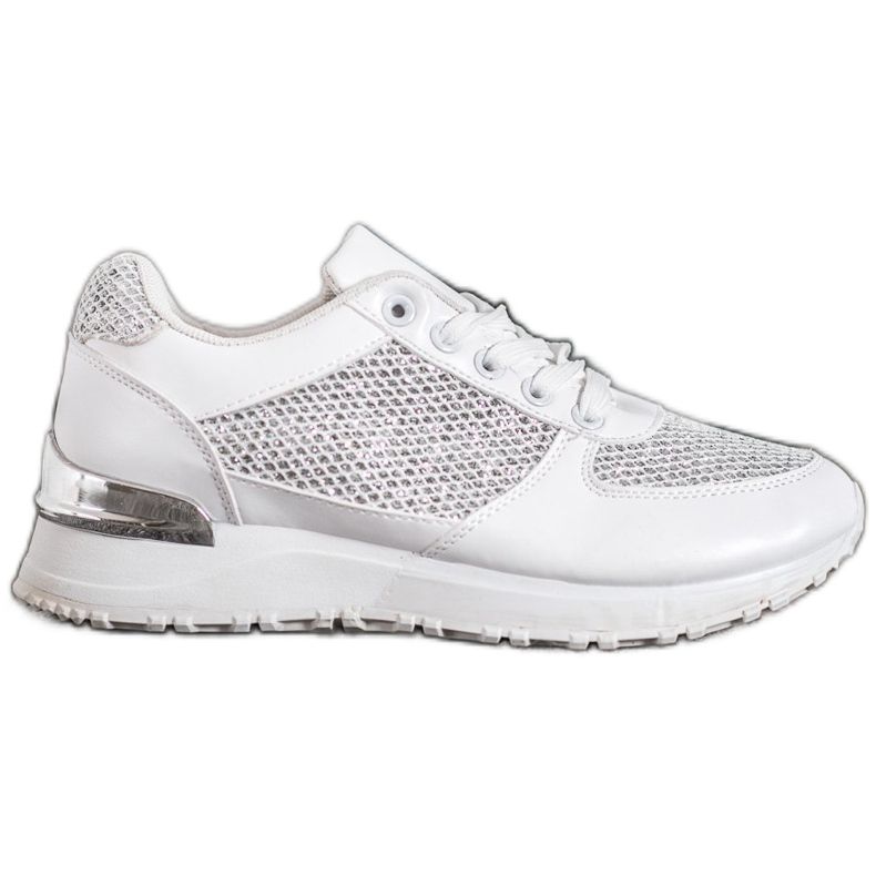 SHELOVET Scarpe sportive bianche alla moda bianca