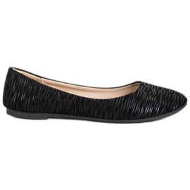 BAOLIKANG Ballerina nera con un motivo nero