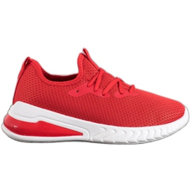 SHELOVET Sneakers in tessuto rosso