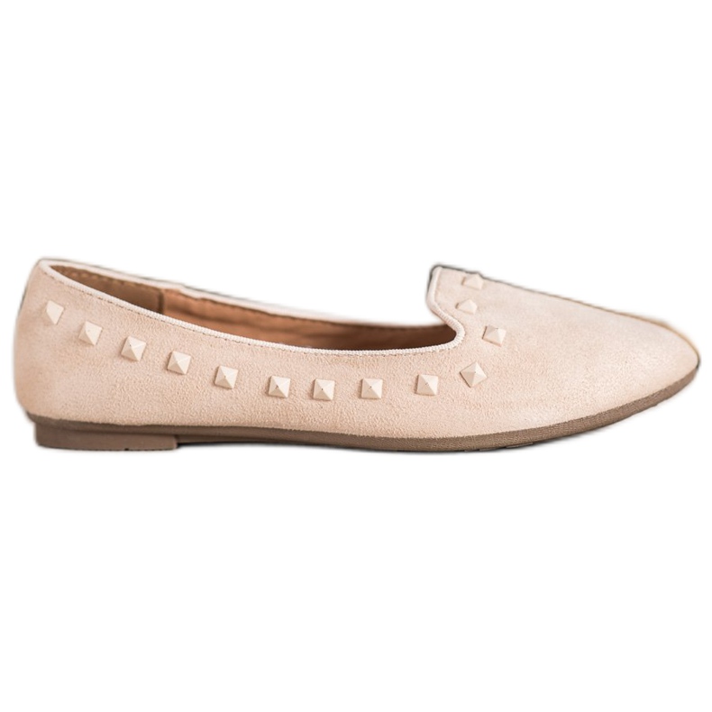 Fama Signori con borchie marrone