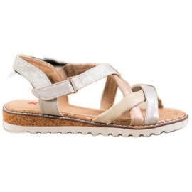 Kylie Sandali Con Velcro multicolore