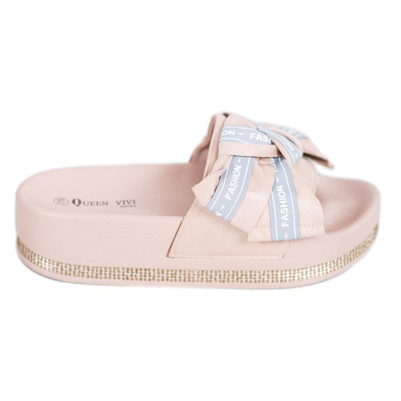 Queen Vivi Pantofole alla moda beige