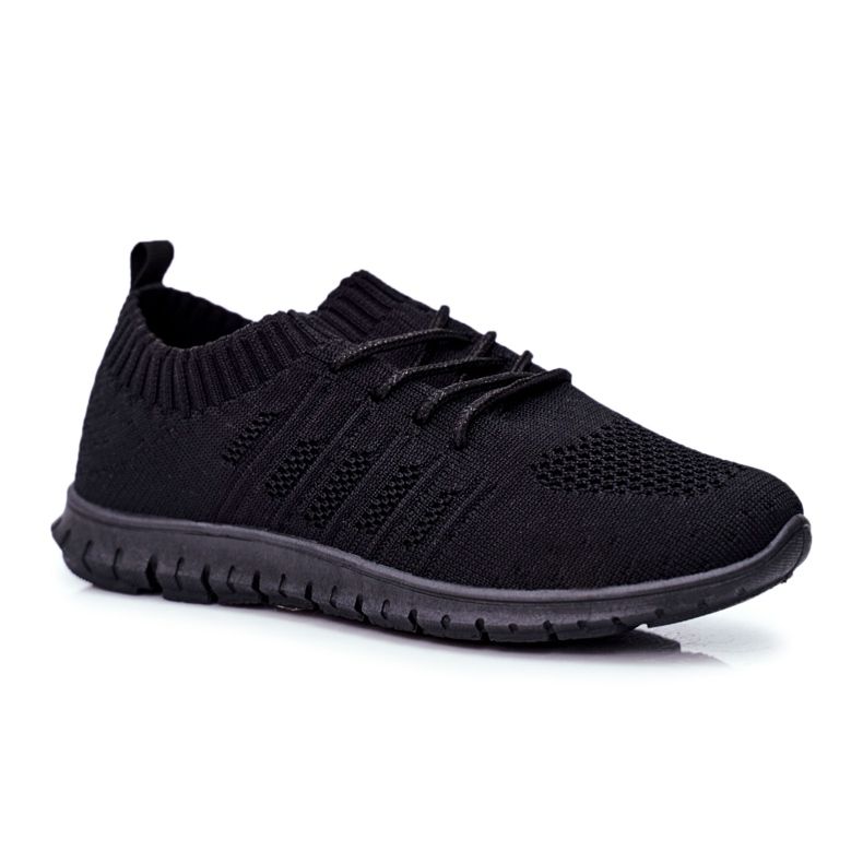 EVE Scarpe Sportive per Bambini Nere Filip Nere nero