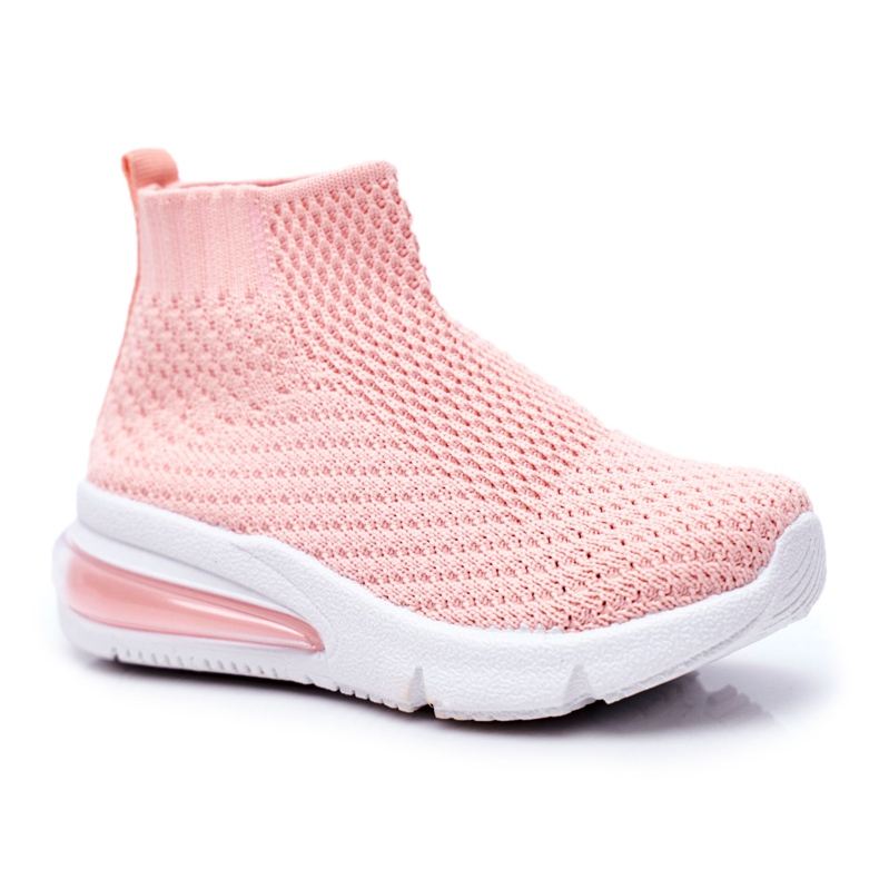 FRROCK Scarpe Sportive Bambino Alte Rosa Tobi
