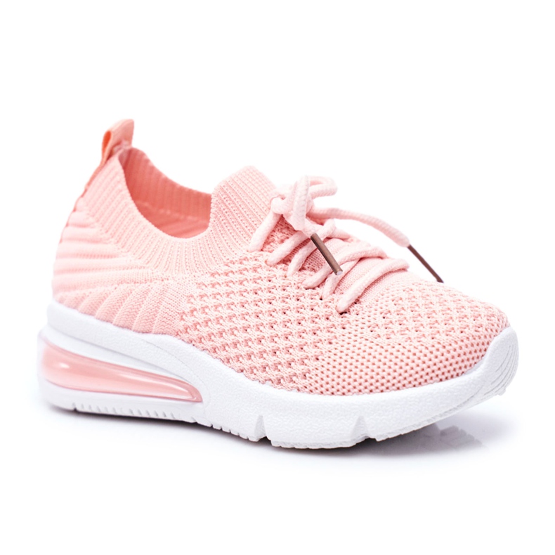 FRROCK Scarpe Sportive Bambino Allacciate Rosa Lena