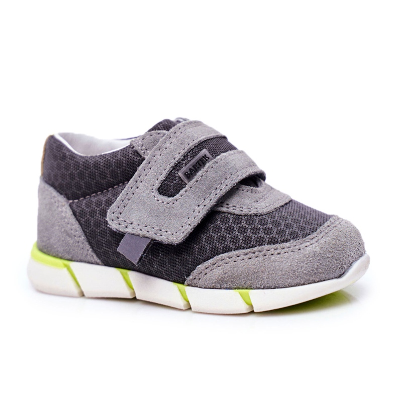 Bartek S.A. Scarpe brogue da bambino grigie Bartek T-71949 / SA1 grigio