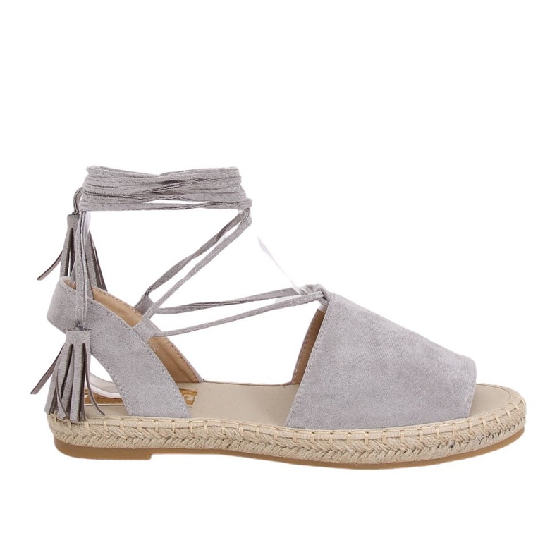 Espadrillas grigie da donna BB25 Grey grigio