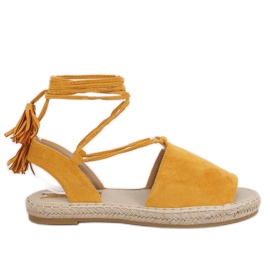 BB25 Espadrillas giallo miele da donna