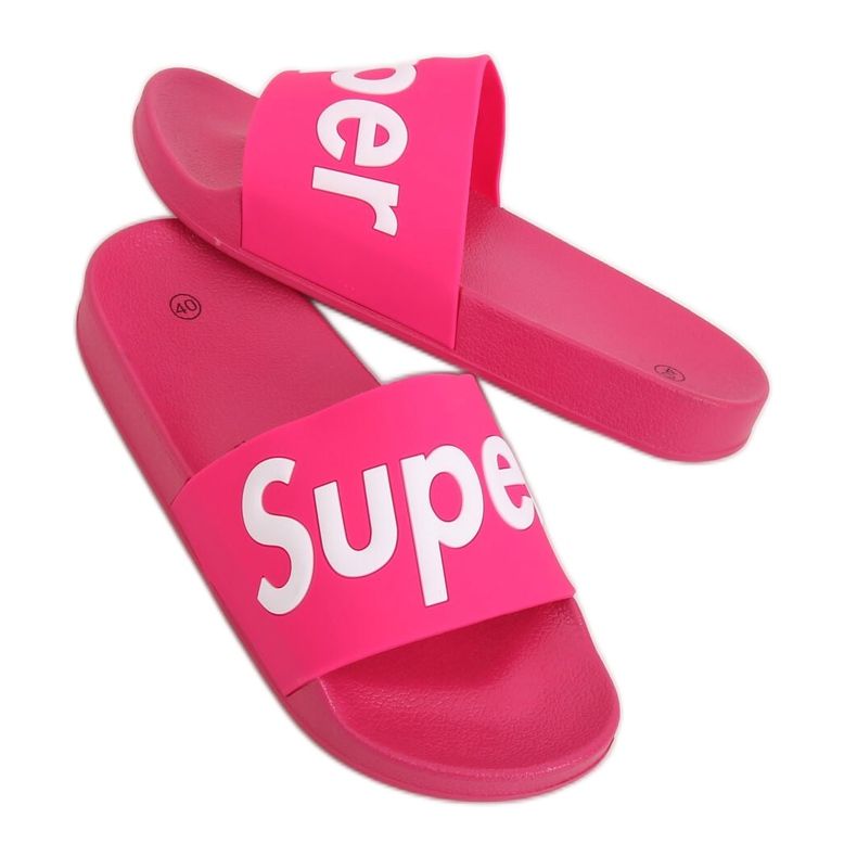 Ciabatte fucsia da donna CK110 Fucsia rosa