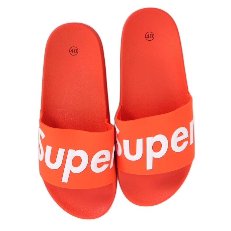 Ciabatte arancioni da donna arancioni CK110 Orange arancia