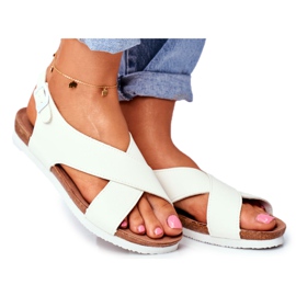 Sandali da donna Big Star White FF274623 bianco