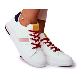 PS1 Scarpe sportive da donna bianche e blu navy Mirra bianca multicolore