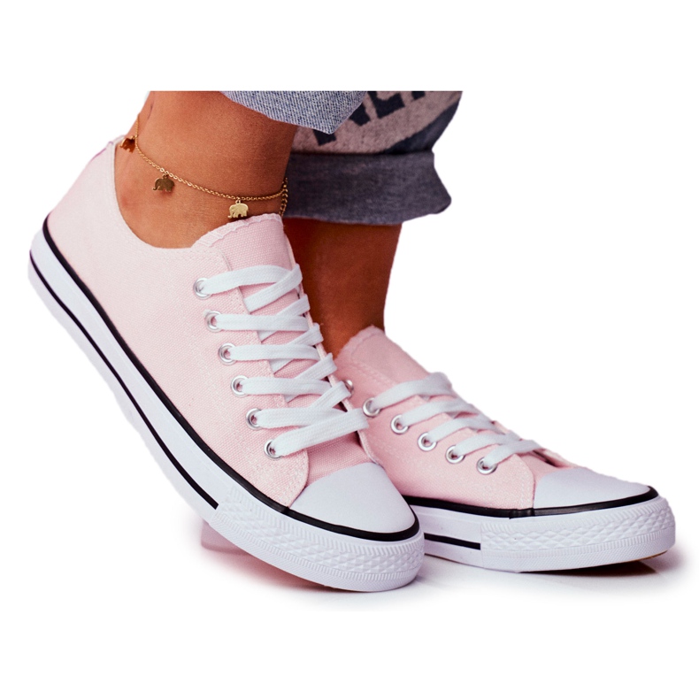 PS1 Sneakers da donna classiche rosa Omerta