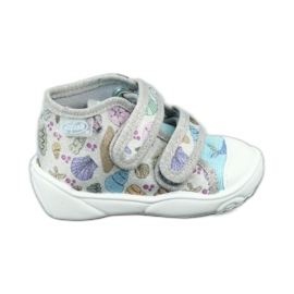 Scarpe per bambini Befado 212P065 blu grigio