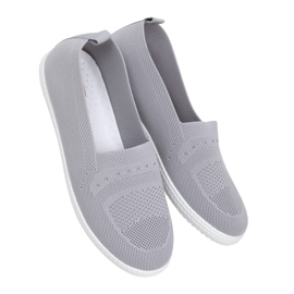 Grigio Sneakers grigie da donna ZK097 Grigio