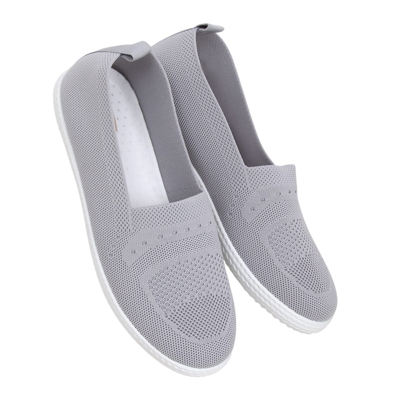 Grigio Sneakers grigie da donna ZK097 Grigio