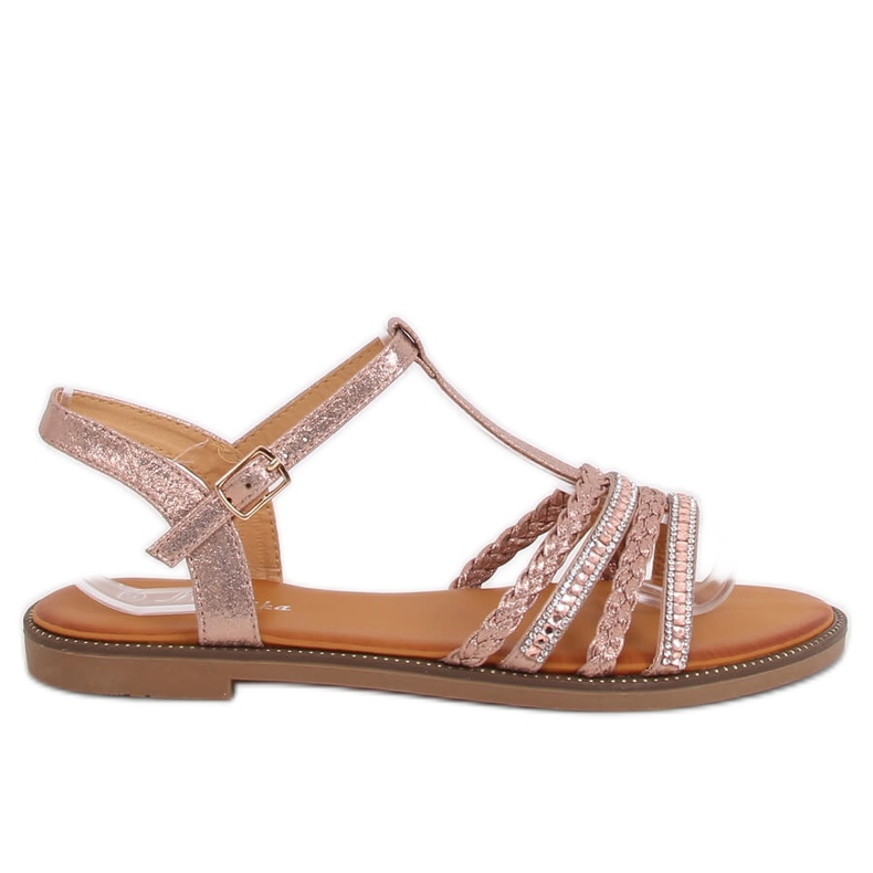 Sandali donna champagne S060123 Champagne rosa