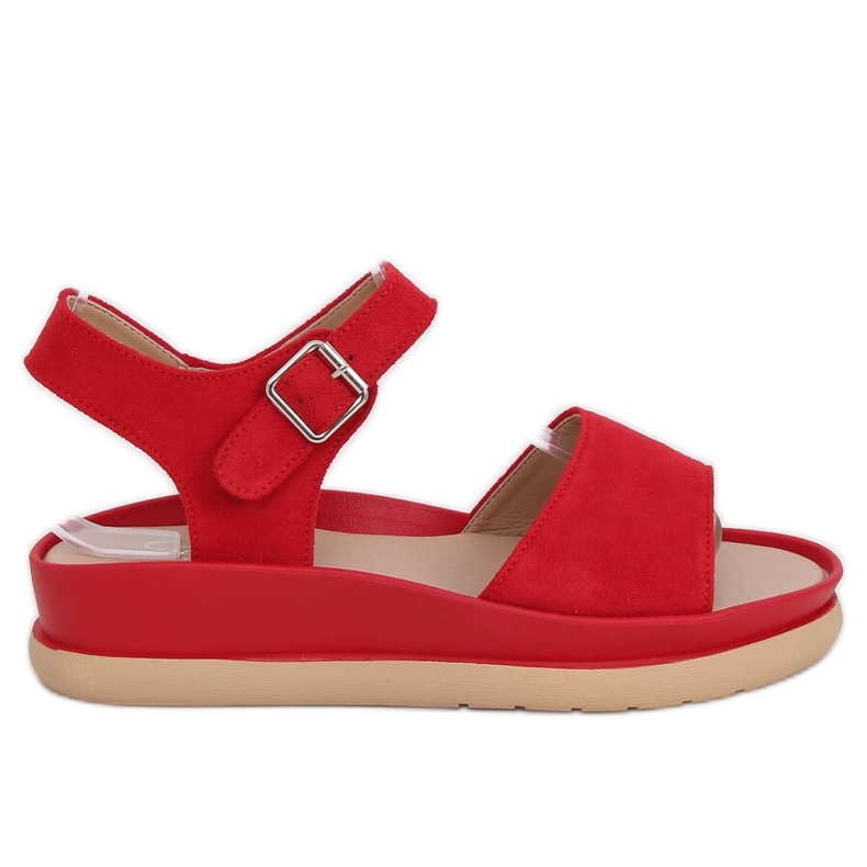 Sandali rossi da donna YJ860 Rosoo rosso
