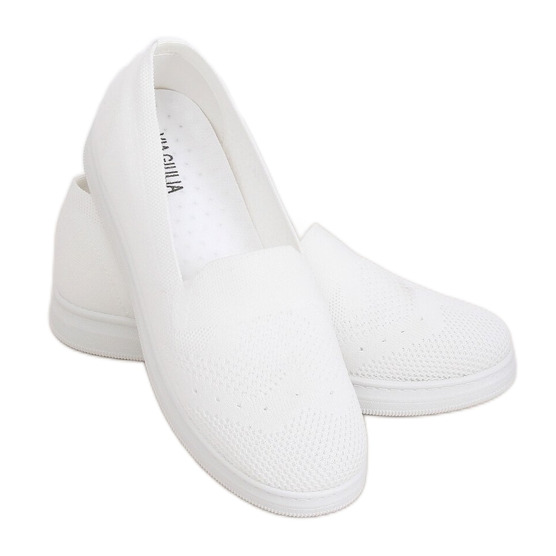 Sneakers bianche da donna ZK069 Bianco bianca