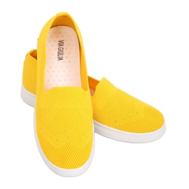 Sneakers gialle da donna ZK069 Giallo