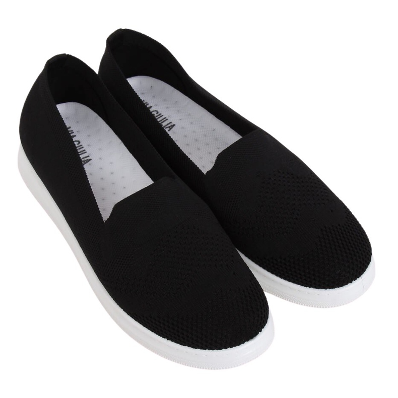 Nero Sneakers nere da donna ZK069 Nero