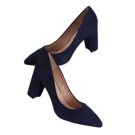 Décolleté sul pilastro, blu navy E08-12 Blu