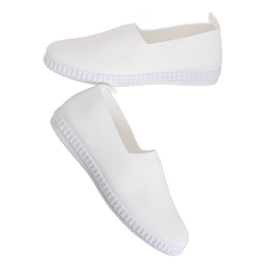 Sneakers bianche da donna ZK118 Bianco