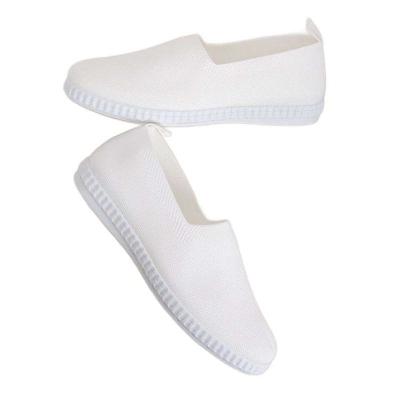 Sneakers bianche da donna ZK118 Bianco bianca