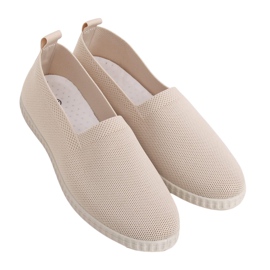 Sneakers beige da donna beige ZK118