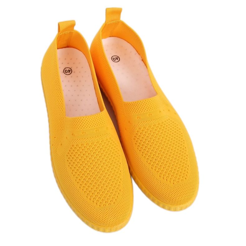 Sneakers gialle da donna ZK116 Giallo