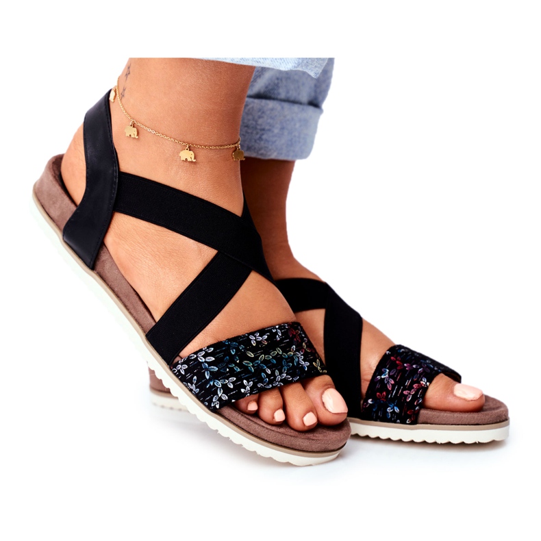 EVE Sandali Eleganti da Donna Neri Morrin nero