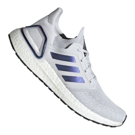 Scarpe adidas UltraBoost 20 M EG0695 bianco multicolore blu