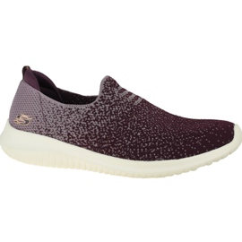 Scarpe Skechers Ultra Flex W 13123-PLUM rosa grigio