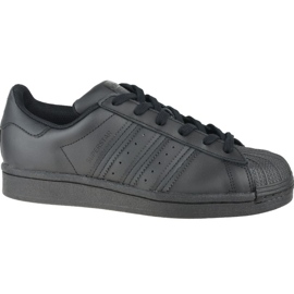 Scarpe Adidas Superstar Jr FU7713 nero grigio