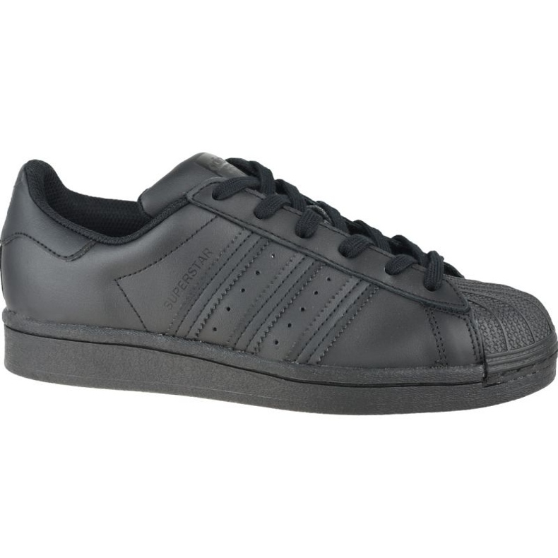 Scarpe Adidas Superstar Jr FU7713 nero grigio